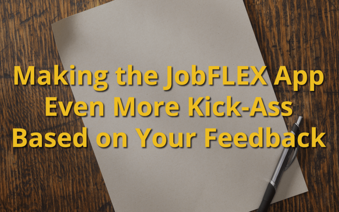 You Asked, We Listened: The New JobFLEX Estimating App