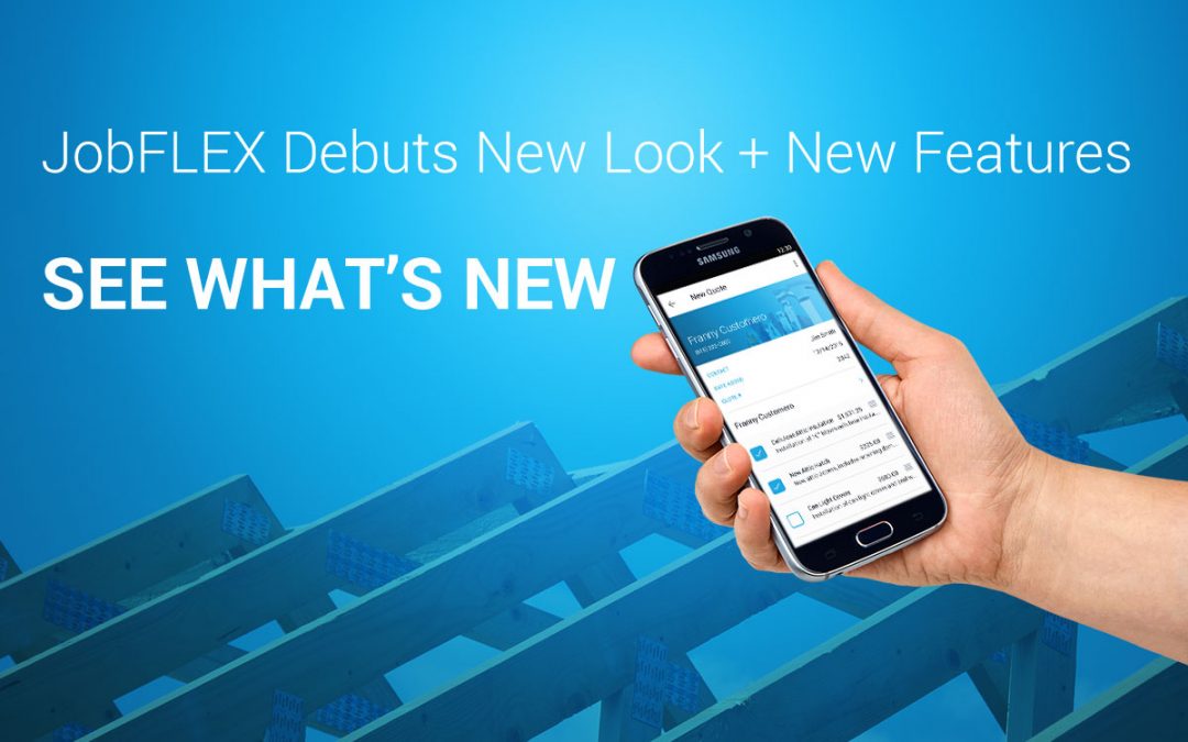 JobFLEX Estimating App Debuts New Look + New Features