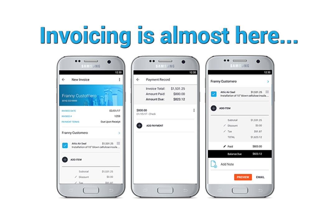 Coming Soon: Quick and Simple Invoicing