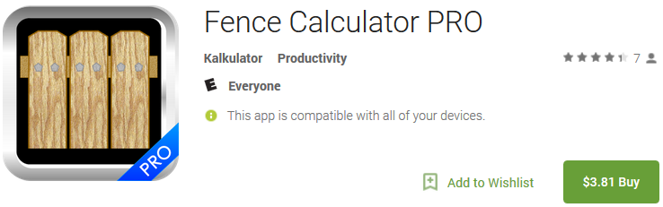 fence calculator pro