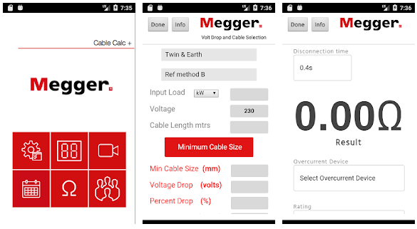 megger cablecalc